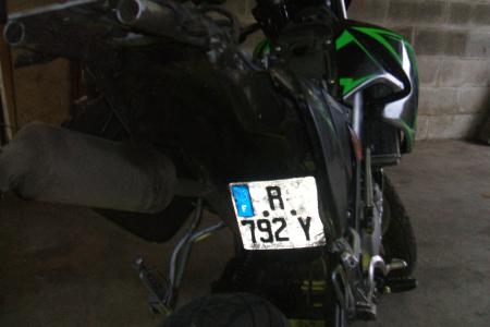 ma moto en modif